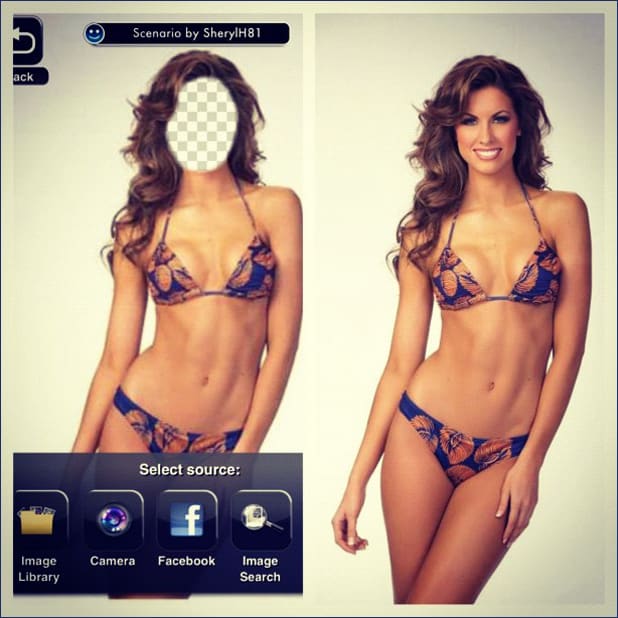 So I downloaded the Face-in-Hole app on my phone and found myself randomly..kinda cool! Lol